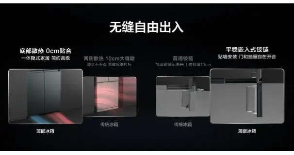 超强质价比破壁嵌入式冰箱 TCL发布456L超薄零嵌冰箱T9