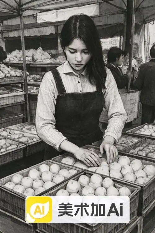 哪个AI绘画软件可以画速写作品