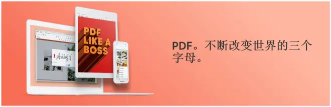 ▲Adobe公司在1991年發(fā)明了PDF格式