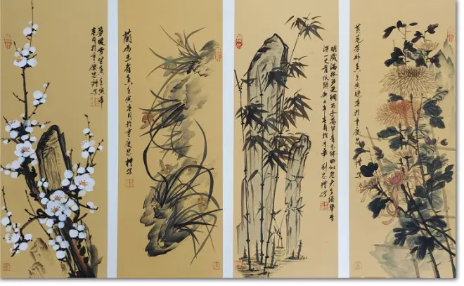 简篇-君子笔墨 蜀中画家刘忠礼互联网专题展(一)