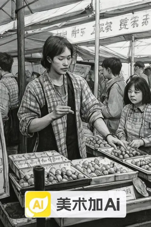 哪个AI绘画软件可以画速写作品
