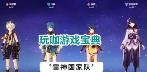 原神3.5深渊雷国队