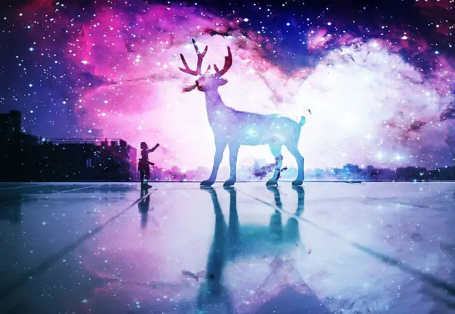 ps合成奇幻星空