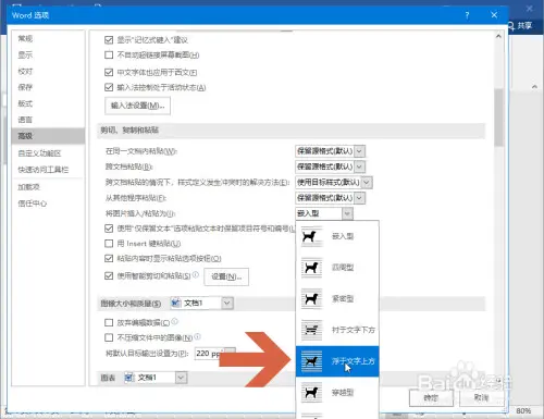 避免在Word2016中添加圖片時默認設(shè)置成嵌入型