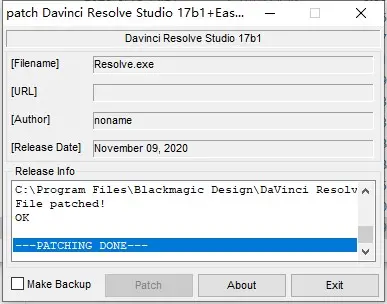 DaVinci Resolve Studio v17.4.0.12破解版