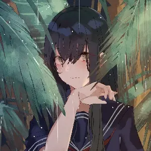 墨色的浪花
